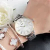 Orologi di marca FOSS di moda Orologio da polso al quarzo con cinturino in metallo stile ragazza da donna FO 06