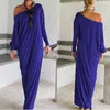 Womens Maxi Long Dress Long Sleeve Casual Sexy Fall Loose Wrap Irregular Elegant Party Dresses Vestidos Plus Size Clothing S2XL5621268