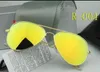 2019 جودة عالية الاستقطاب عدسة الطيار موضة نظارات للرجال والنساء العلامة التجارية مصمم خمر الرياضة uv400 نظارات الشمس مع حالة ومربع