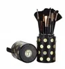 11 STKS Make-up Borstel Set Cosmetica Borstels + Cilinder Oogschaduw Gezicht Goud Punt Make-up Borstel Multifunctioneel Schoonheid Cosmetische Tool Borstels GGA1894