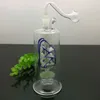 Glass Smoking Pipe Water Hookah Colored sailboat sand core glass water bottle