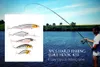 5PCS coloré dur leurre de pêche Bass Bait Fish Hook Kit