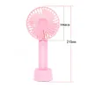 Foldable Hand Fans Battery Operated Rechargeable Handheld Mini Fan Electric Personal Fans For Desktop Travel Outdoor