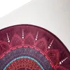 Bath Mats Leather Cushion Studded With Diamonds Round Living Room Bedroom Floor Area Rugs Bathroom Non-Slip Carpets Home Door Mat1