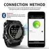 Lokmat Smart Watch Bluetooth Digital Men039s Zegar Kotometr Smart Watch Waterproof Waterproof IP67 Sporty na iOS Android Mobile 1766393