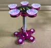 Holder Five claws Sucker Stand for Cell Phone 360° Rotatable Metal Flower Magic Suction Cup Mobile Car Bracket