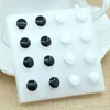 Earrings For Women Vintage Drip White Black Flower Stud Earrings Earings Fashion Jewelry Channel Stud Earrings