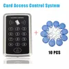10 Tag Rfid + Sistema di controllo accessi con scheda di prossimità RFID RFIDEM Apriporta per controllo accessi con scheda tastiera