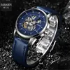 Oubaoer Original Men Watches Brand Automatic Mechanical Watch Hollow Skeleton Sport Business Military Clock Relojes Masculino Y19062004