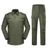 Roupas de ginástica camuflagem uniforme fãs exército fãs de combate ao ar livre roupas de treinamento primavera outono de camisa tática de outono