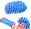 2 teile/para Top Mode Sonderangebot Polyester Solide Staub Reiniger Haus Badezimmer Boden Schuhe Abdeckung Reinigung Mop Slipper