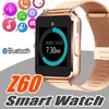 Bluetooth Smart Watch Z60 SmartWatches Roestvrij Smart Bracelet met SIM-kaartcamera voor Android-Cellphones met doos
