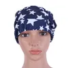 Bonnet de bain femme cheveux longs imprimé Polyester élastique Flexible bonnet de bain 6527599