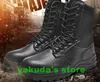 pelle alta Gang testa d'acciaio stivali militari anti pressione stivali tattici anti puntura stivali da combattimento resistenti all'usura allenamento Sneaker yakuda negozio online locale