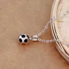 2019 vente chaude Football Collier Football Chic Collier Charme Pendentif Équipe Sportive Joueur De Balle Cadeau Chandail Chaîne Bijoux