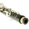 Buffet Crampon Paris E13 BB klarnet 17 Klucz B Flat Bakeliteebony Body Nickel Pleated Instrument muzyczny z ustnikiem Accessorie9720586