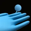 Elastic disposable blue gloves environmental protection work protective gloves household cleaning wear-resistant dust-proof gloves T3I5703