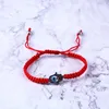 Handgeweven armband Geluksarmband Kabbalah Red String Draad Hamsa Armbanden Blauw Turks Boze Oog Bedel Sieraden Fatima Vriendschapsarmband
