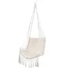 Nordic Style White Hammock Outdoor Indoor Garden Dormitory Bedroom Hanging Chair For Child Adult Swinging Single Safety Hammock3044535314