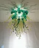 Mały rozmiar Ręcznie dmuchany Sztuka Żyrandol Lekkie Kolorowe Murano Szkło Artystyczne Lampy do dekoracji ślubnej