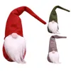 Natal gnome pelúcia desktop decoração ornamentos mini espírito boneca com decoração de spirit longo tampão para home bar suprimentos de natal