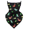 5 Färg 3D Magic Dinosaur Bandana Kids Washable Protection Headwear Magic Scarf Outdoor Multifunktionell Running Bicycle Scarf JJ685506420
