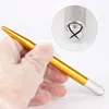 Tatoo ögonbryn permanent microblading penna rostfritt stål handgjorda manuell verktyg tatuering hållare