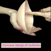 4PCS /セット自己接着性の再利用可能なパッド入りの股関節のバットシリコーンの腰のパッドの特殊な美しい臀部のエンハンサー