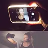 Perfect Selfie Zapal się świecące świetlne etui na telefon komórkowy dla iPhone 13 12 Prox 11 Pro X XS 7 8 plus samsung