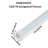 Zintegrowane pojedyncze urządzenie LED T8 4ft 28W 2800LM 5000K Światło biały Utility LED Lekkie światło sufitowe LED i pod szafką