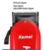 Kemei KM-706Z Hårklippare Professionell sladdlös hår trimmer för män Beard Electric Cutter Oil Head Hair Cutting Machine Haircut