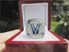 2016 Villanova Wildcats Basketbal Kampioenschap Ring Met Houten Display Box Souvenir Mannen Fan Gift 2019 Groothandel Drop Shipping