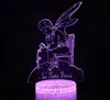 Novelty Valentine 3D I Love You Night Light USB 7 Color Change LED Table Lamp Xmas Toy Gift wholesale