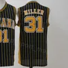 Män basket Reggie Miller tröjor 31 Victor Oladipo 4 Billiga lag Navy Blue White Yellow Breattable All ED Utmärkt kvalitet