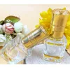 8 ml gouden deksels glas parfum fles dames make-up geur fles verstuiver pomp spuitkosmetische containers DC795