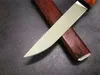 Najwyższej jakości Mała Katana Survival Prosto Nóż VG10 Drop Point Satin Blade Rosewood Uchwyt Stałe Ostrza Noże z drewnianą osłoną