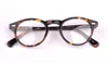전체 안경 프레임 OV5186 Gregory Peck 안경 여성 근시 안경 프레임이있는 Case236L