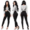 Wholesale-New Black Jeans Stretch Tight Jeans Women's Denim Pant For Girls Female High Waist Trousers boyfriend for women