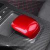 Car Center Console Gear Shift Knob Head Cover Sticker Trim för Mercedes Benz A klass A180 200 inredning tillbehör