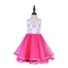 Meisjes Prinses Jurk Kid Meisje Kralen Geborduurde Baljurk Kinderen Designer Kleding Kinderen Mouwloze Mesh Tutu Zip Jurken M1104