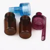Snuff Pill Box Case Acrylic Plastic 31mm Bottle Snistorer Dispenser Nasal Rökning Rör Glasflaska Fodral Storage Stash Jar Små behållare