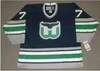Custom Men Youth women Vintage #77 PAUL COFFEY Hartford Whalers 1996 CCM Hockey Jersey Size S-5XL or custom any name or number