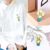 Güzel Alaşım Ampul Emaye Broş Pin Rozeti Yaka Pin Kot Jeans Gömlek Çantası Karikatür Moda Takı Çocuklar Hediye