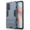 Dla oppo Reno 4 Pro Case soczysty stojak Rugged Combo hybrydowy wspornik pancerza uderzeniowy COLL CORCE dla Oppo Reno 4 Pro9017675