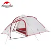 Tentes et abris Naturehike Hiby 3 Tente de camping 34 personne 20d Silicone Nylon Fabric Ul ultra-léger or avec MAT N18K2408403928