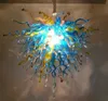 Tiffany Stained Lamps Art Chandeliers Elegant Special Home Decoration Small Led Lighting Modern Hand Blown Glass Chandelier