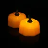 Party decoration 12 pack pumpkin halloween led candle light gift set handles decoration home present decor