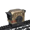 EG1戦術的な赤いドットスコープ20mmのホログラフィック反射視力狩猟ライフルスコープ