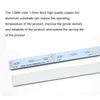 LED Bar Lights DC12V 1M White Warm White Red Green Blue Aluminum LED Bar 5730 5630 Rigid Strip Light 12MM Wide