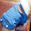 冬のジャケット子犬服の衣装デニムコートジーンズコスチュームチワワプードルビチョンペットドッグ衣類アパレルT81907066066536